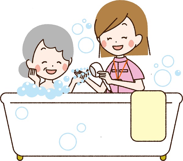 在宅で高齢者が入浴するリスクとは 安全な入浴のポイントは環境整備 介護のお悩みまとめ